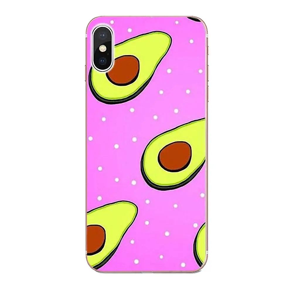 Авокадо фруктовый художественный узор для Galaxy J1 J2 J3 J330 J4 J5 J6 J7 J730 J8 2015 2016 2017 2018 мини