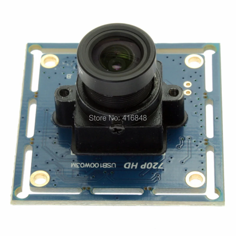 Модуль камеры 720P 1280X720 MJPEG YUY2 hd mini 38*38 мм OV9712 CMOS usb для автоматического торгового
