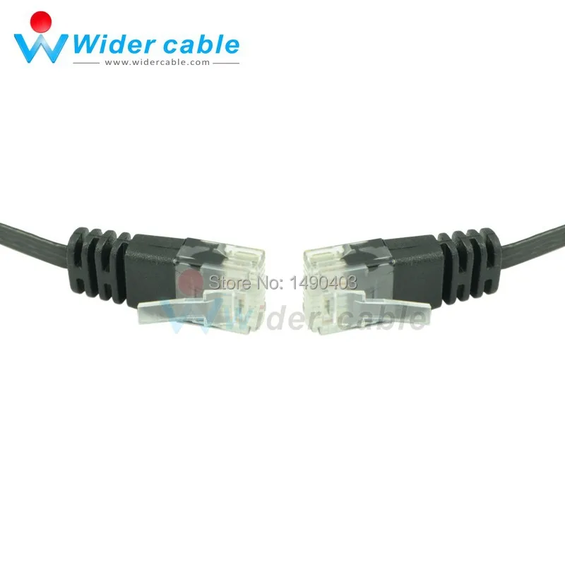 5 м высокая производительность 32AWG плоский сетевой кабель Патч-корд голая медь