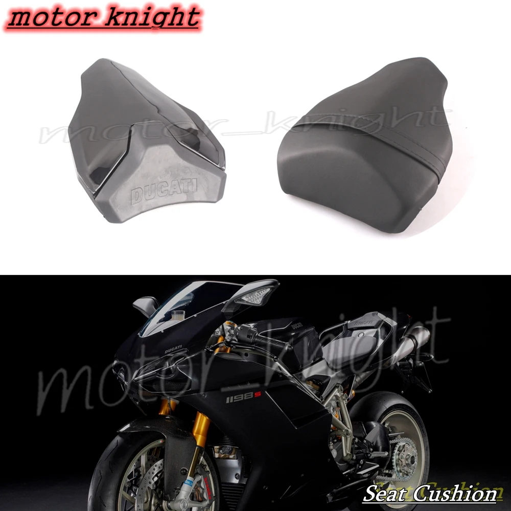 

Black Passenger Seat Pillion Rear Seat Cover Cowl For Ducati 1098 1198 848