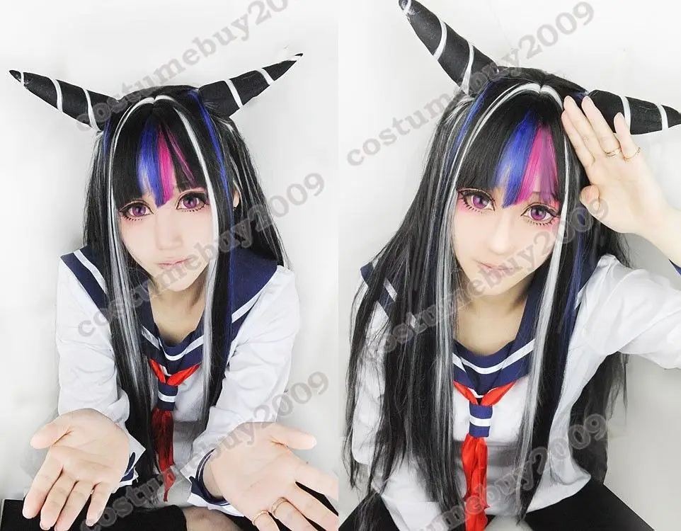 

Парик для косплея Super Dangan Ronpa 2 Ibuki Mioda