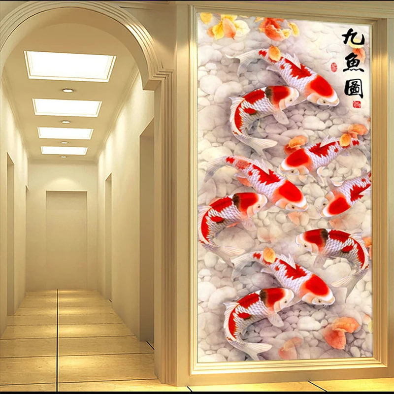 QIANZEHUI, DIY 5D, вышивка пейзажа, круглый бриллиант, стразы, алмазная живопись, вышивка крестиком, рукоделие
