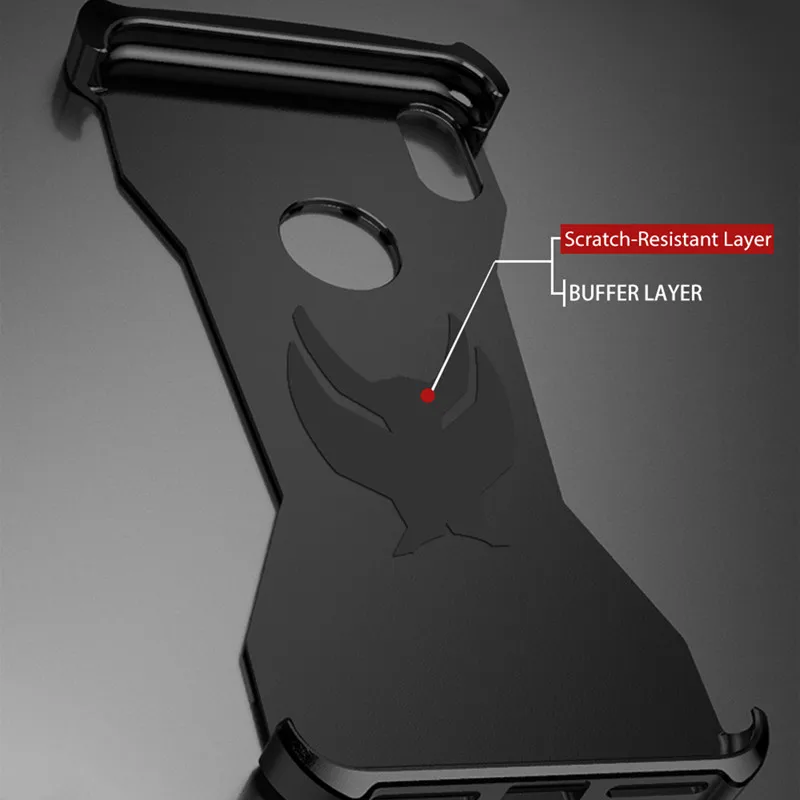 Роскошные чехлы для телефонов R-Just Panther для iPhone XR XS X XS MAX 7 8 Plus ультра тонкий магнитный адсорбционный металлический чехол для iPhone8