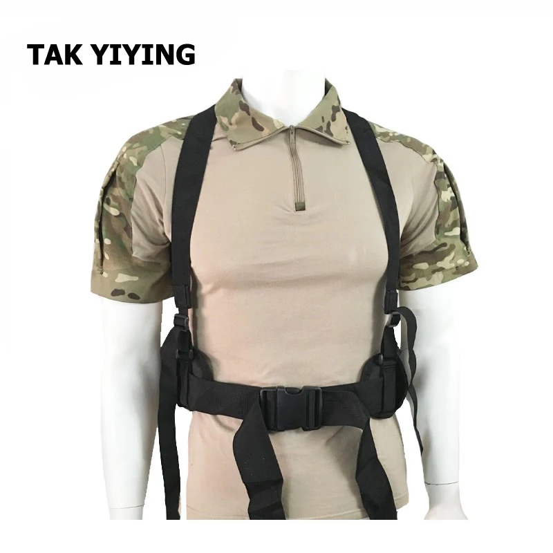 Тактическая Мягкая Спортивная поясная сумка TAK YIYING Airsoft с H-образными подтяжками