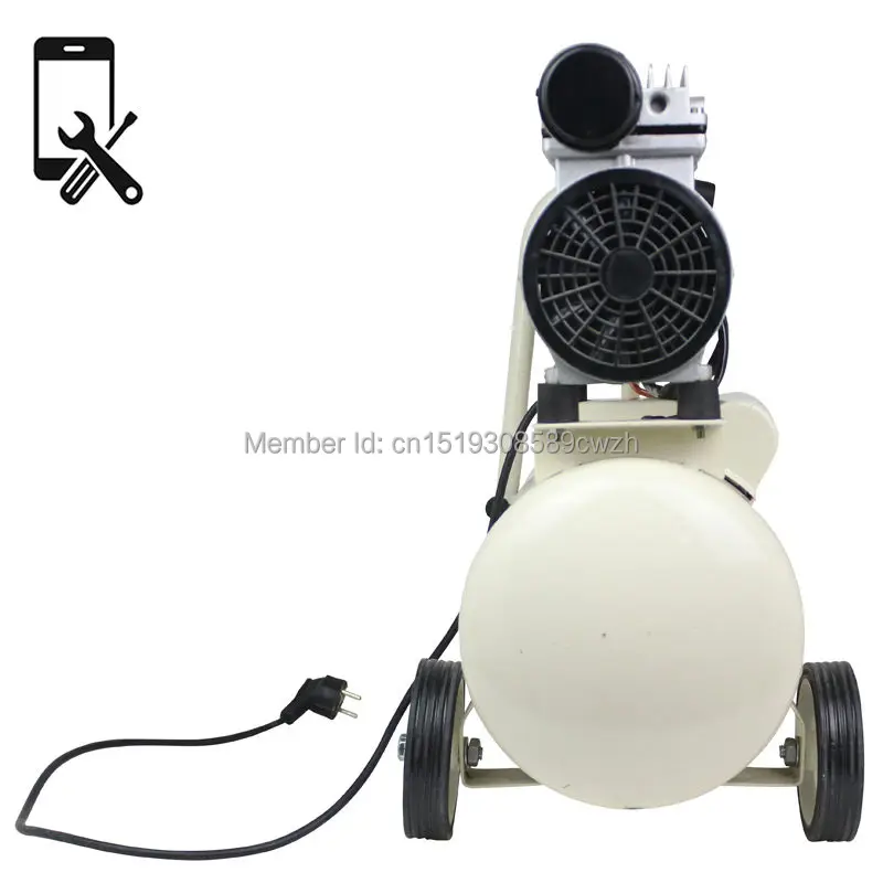 Новый масляный воздушный компрессор Slient AC110/220 18 л для OCA вакуумной ламинационной