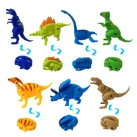 10pcs dinosaur party gift deformed egg jungle party favor cute giveaway kids happy birthday party supply souvenir