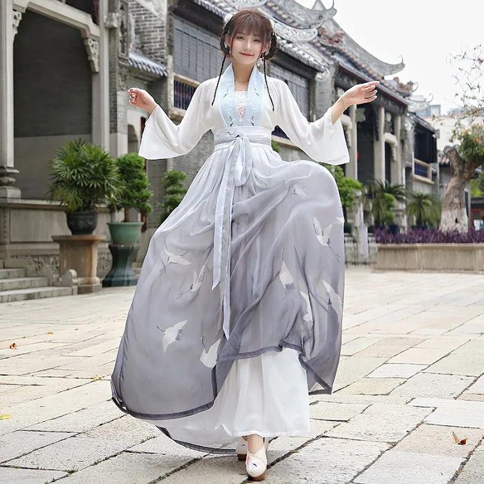 as picture Китайский народный династии Тан древний костюм феи Hanfu костюмы принцессы Королевское Платье для женщин сценический костюм DWY1333 - Цвет: as picture