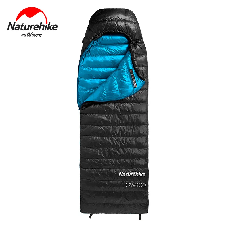 Спальный мешок Naturehike на гусином пуху Сверхлегкий для походов кемпинга холодной