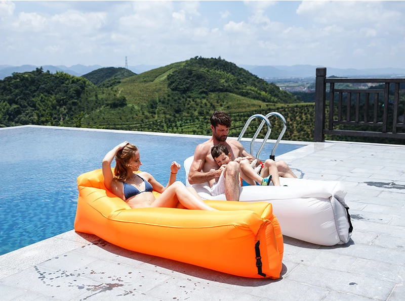 Naturehike Надувной Спальный Мешок с бананом, открытый пляжный шезлонг, надувной кемпинг, кресло для отдыха, наполненный воздухом, шезлонг, кемпинг, диван