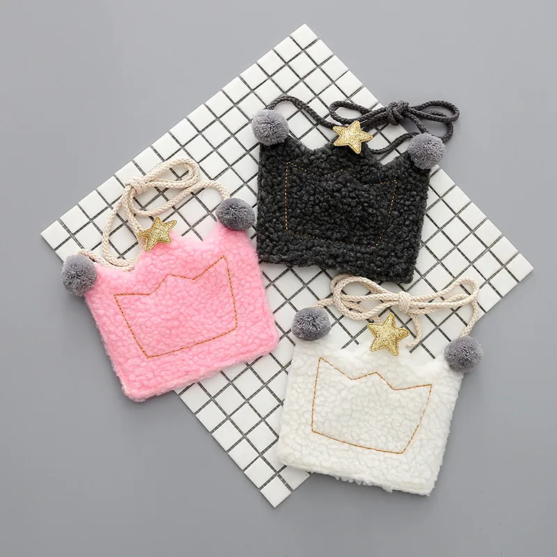 1 шт. милый плюшевый Кошелек с изображением королевы и короны из мультфильма