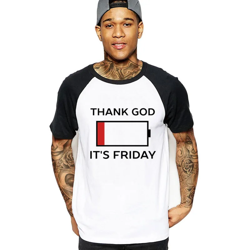 2018 Смешные Woohoo Thank God It's Friday Ретро винтажные мужские футболки один кусок camisetas ajax