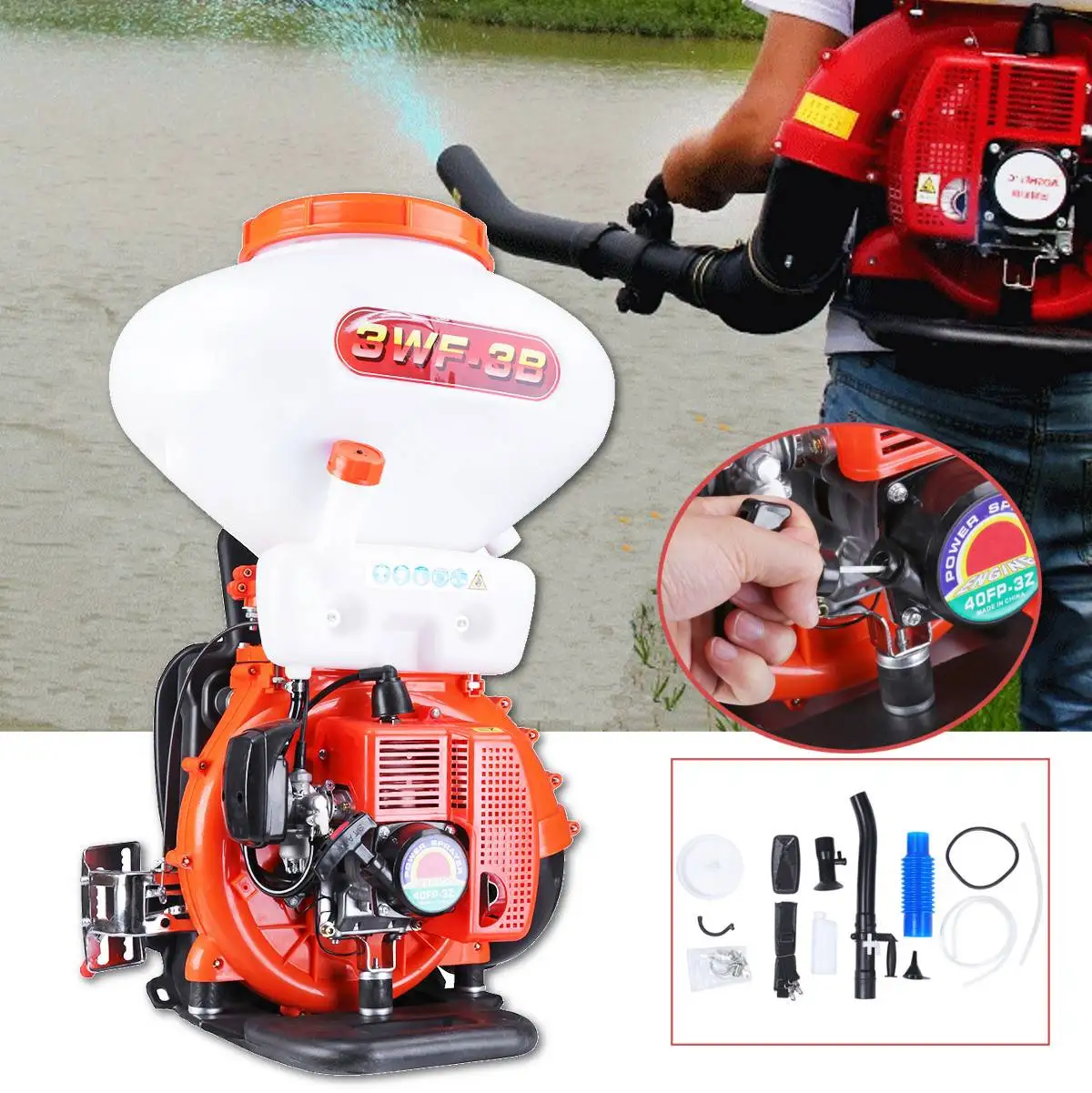 

3WF-3B Backpack Blower Fogger Pest Control Garden Tools Supplies Farm Agriculture Mist Duster Power Sprayer Gasoline Powered 26L