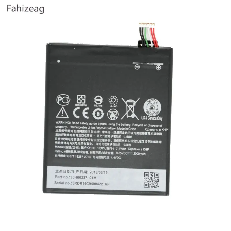 Сменный аккумулятор Fahizeag B0PKX100 BOPKX100 для HTC Desire 626 626W D626W A32 Desire626 | Мобильные телефоны