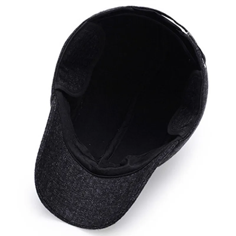 XdanqinX, для взрослых, мужская шапка, зимняя, теплая, Бейсболка, Snapback, мужская, с костяным язычком, кепка, s, регулируемый размер, повседневная, модная, для папы, шапки для мужчин