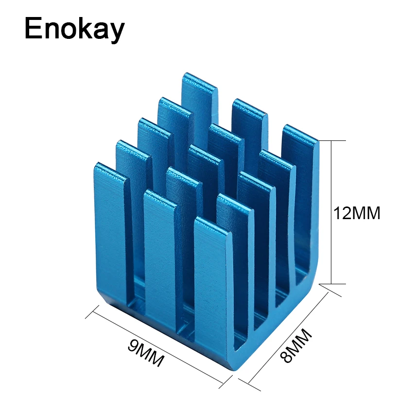 Высокоэффективный охлаждающий медный радиатор Enokay для Raspberry Pi VGA RAM охлаждающие