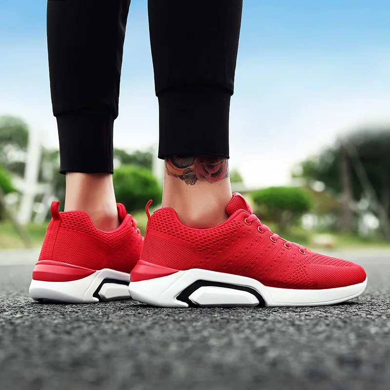 Мужские кроссовки из сетчатого материала легкая дышащая мужская повседневная