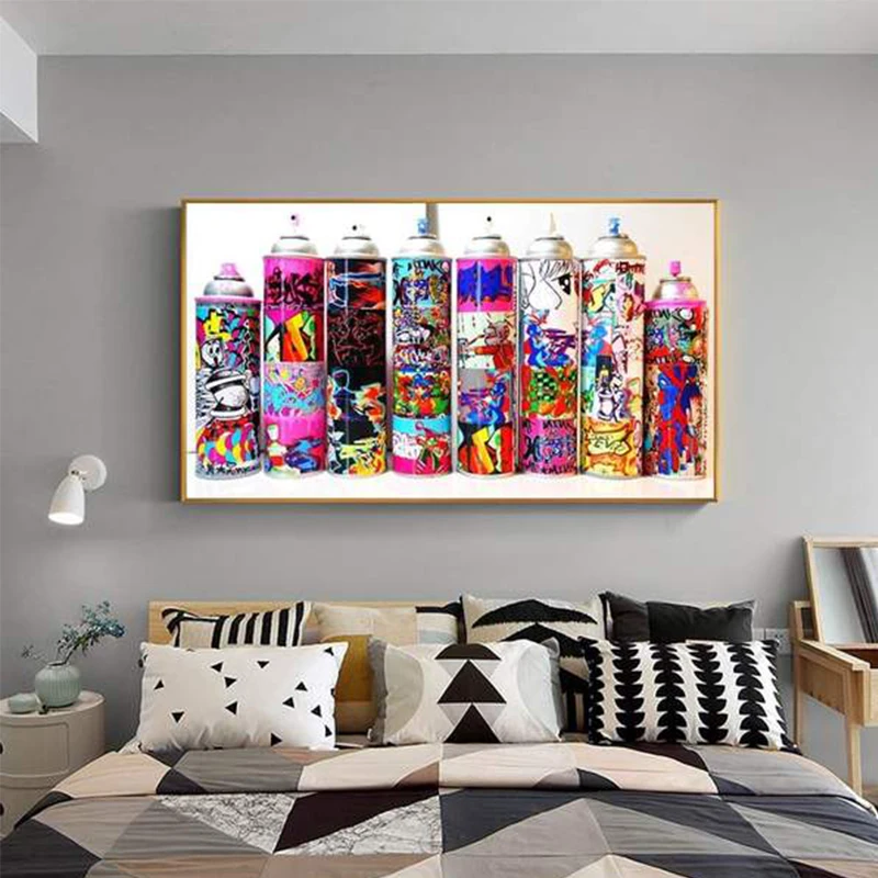 Goodecoration холст живопись граффити набор инструментов декоративные фотографии