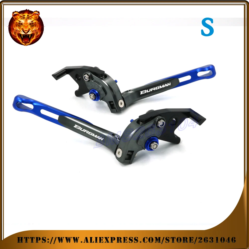 Регулируемый складной выдвижной тормозной рычаг сцепления для SUZUKI AN250 AN400 UH125 UH150