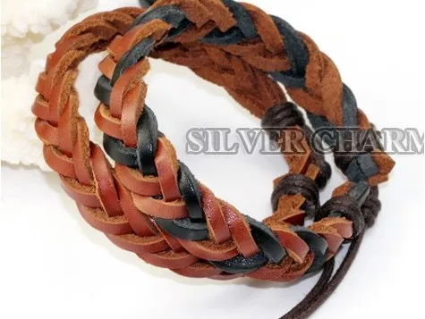 Плоские кожаные шнуры/полоски/шнурки 3x2 мм для самостоятельного изготовления