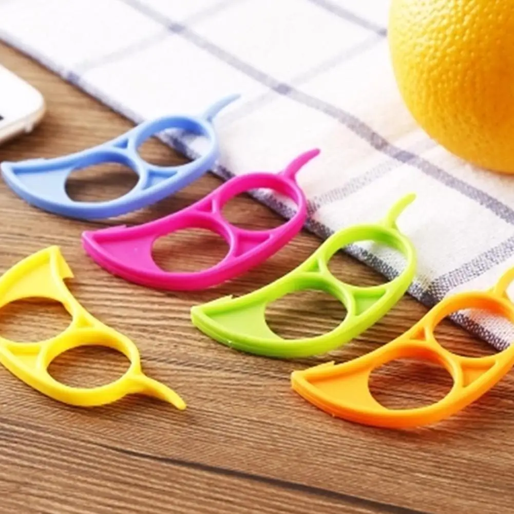 Adeeing Мини Портативная мышь в форме оранжевого Овощечистка для зачистки фруктов