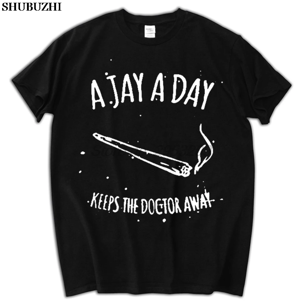 Хлопковая футболка A JAY A DAY Keep DOCTOR Out Топ Kanye Tee sbz5660 - Цвет: smae as picture