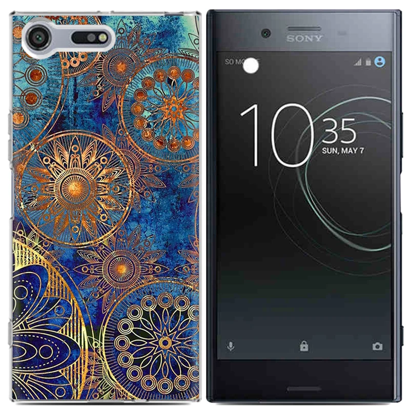 For Coque Sony Xperia XZ Premium Luxury Cartoon TPU Case fundas Soft Silicone Protective Back Cover |