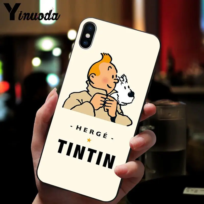 A13 Yinuoda «Приключения Тинтина» Новинка чехол для телефона Fundas чехол для Apple iPhone 8 7 6 6S Plus X XS MAX 5 5S SE XR чехол - Цвет: A13