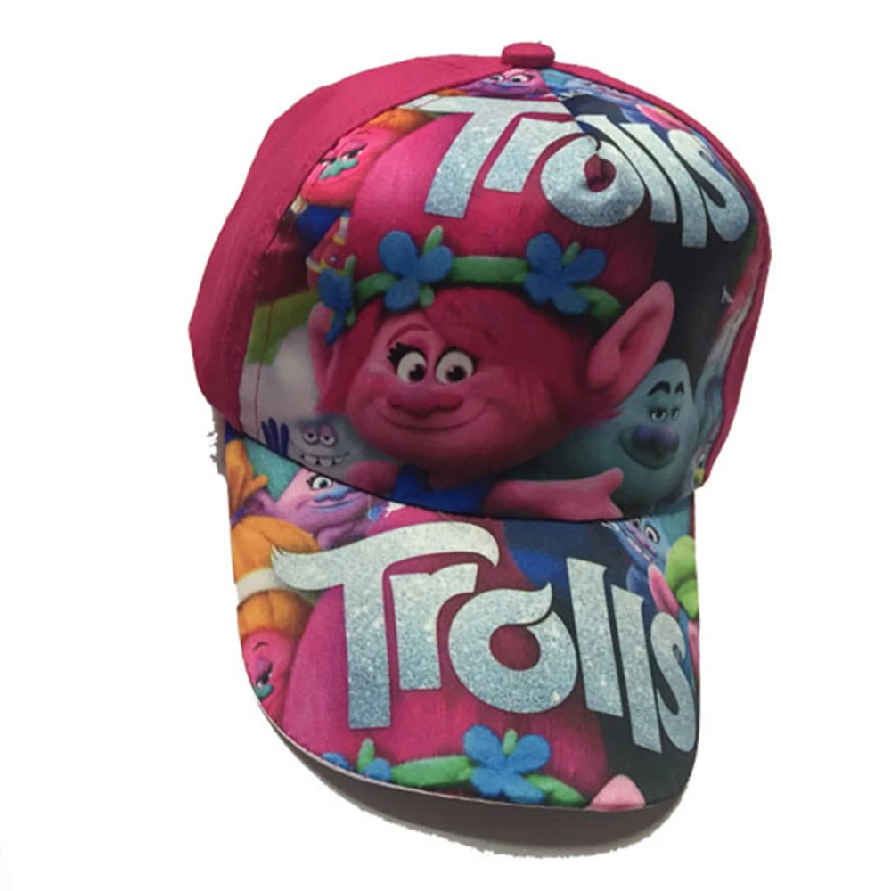 Мультяшная Кепка с троллями и моаной милая бейсбольная Snapback новая регулируемая