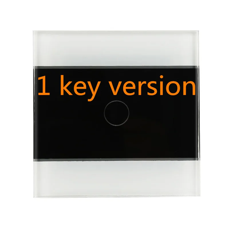 Сенсорный настенный Wifi выключатель света интеллектуальная стеклянная панель