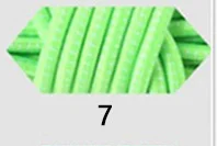 Fluorescent green 7 Светоотражающие эластичные шнурки для обуви, эластичная система блокировки, спортивные кроссовки, шнурки для бега, для тренировок, отражающие безопасность при приближении - Цвет: Fluorescent green 7