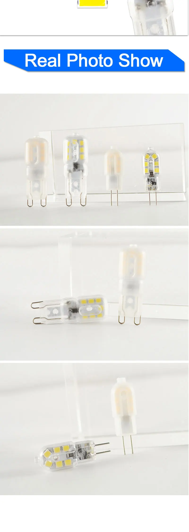 10pcs G4 G9 LED Lamp 3W 5W Mini LED Bulb AC 220V DC 12V SMD2835 Spotlight Chandelier High Quality Lighting Replace Halogen Lamps