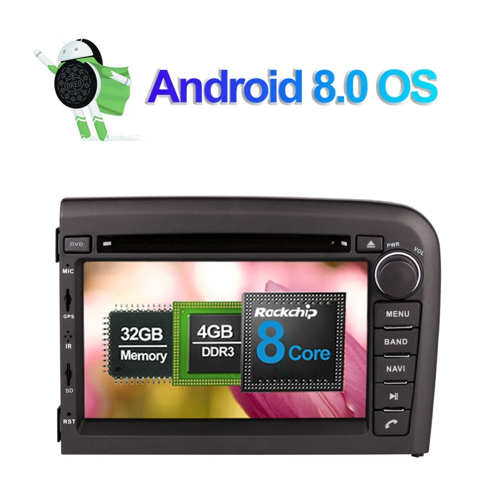 Автомобильный DVD плеер с восьмиядерным процессором Android 9 0 ОЗУ 4 Гб головное