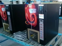 high quality coin operated coffee vending machine with multi coin acceptercommercial hot drinks tea coffe vending machine