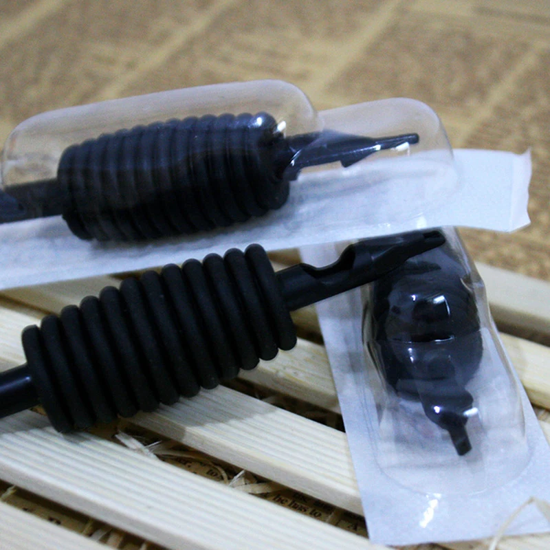 30 шт. R иглы татуировки стерильные трубка рукоятки одноразовые Насадка RL/RS