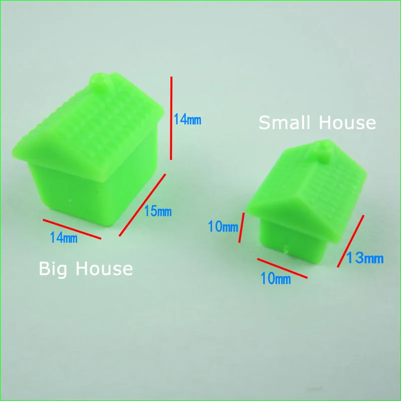 500 штук пластиковый дом пополнения для игры в шахматы карты Аксессуары