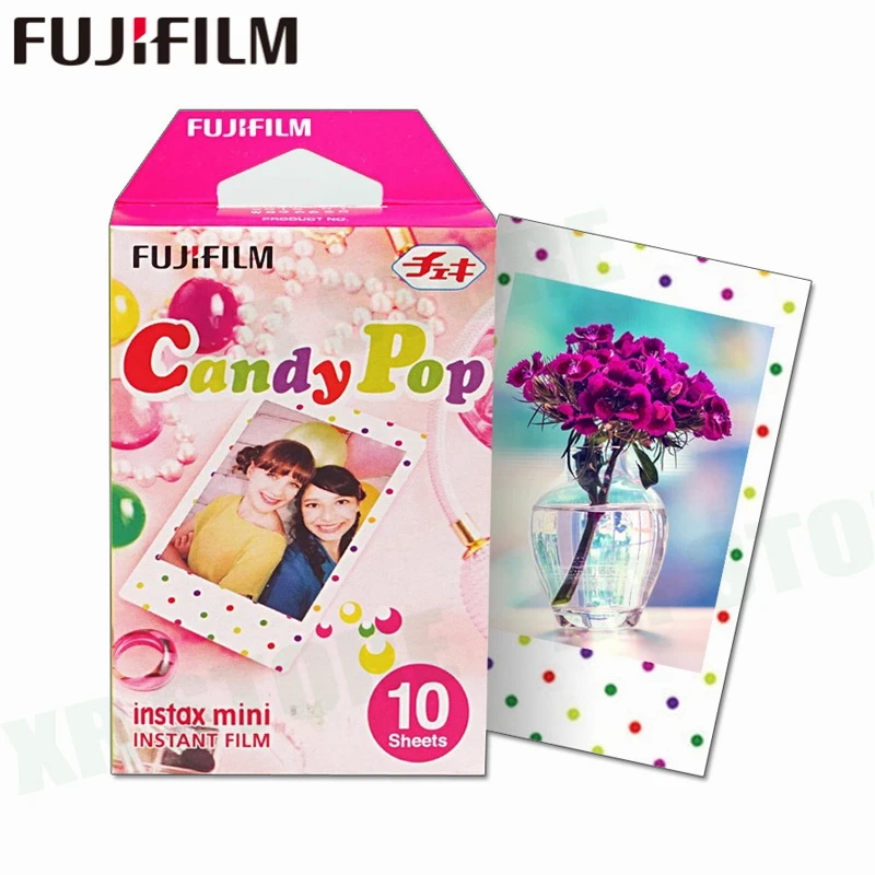 Белая пленка для Fuji Instax Мини 11 8 9 Candy pop мгновенной съемки Фотобумага 30 листов на