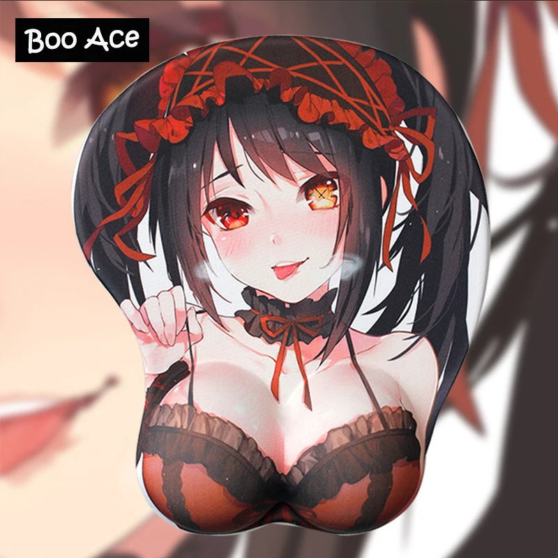 Коврик для мыши с 3D рисунком из аниме Date A Live Tokisaki Kurumi|wrist rest|mouse pad wrist restmouse |