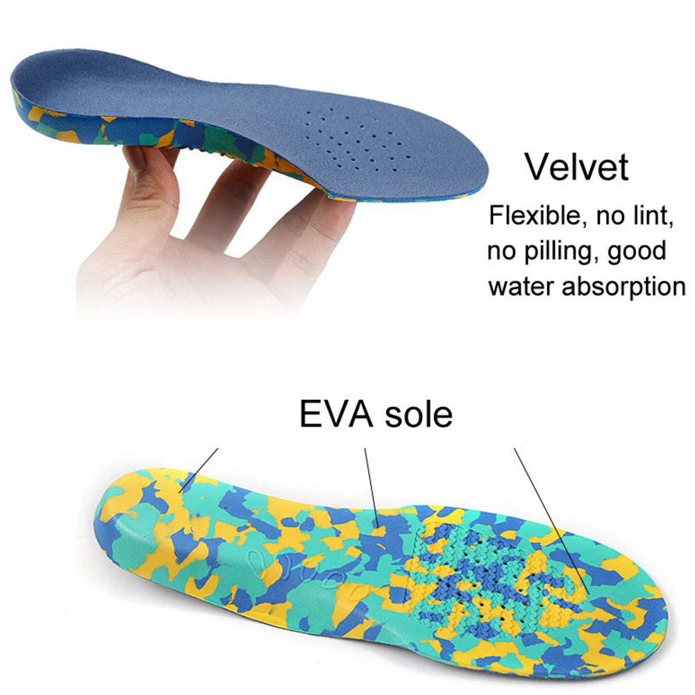 Всесезонные ЕВА Комфорт подошвенный Flatfoot коррекции детей дуги поддержка Дети
