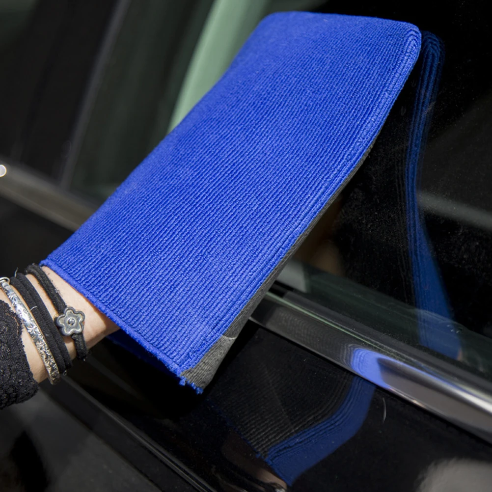 1 шт. перчатка для мытья машины Полотенца мягкой микрофибры Протрите тканевая