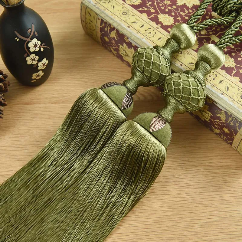 Разноцветные декоративные аксессуары высокого качества для штор с подвесными