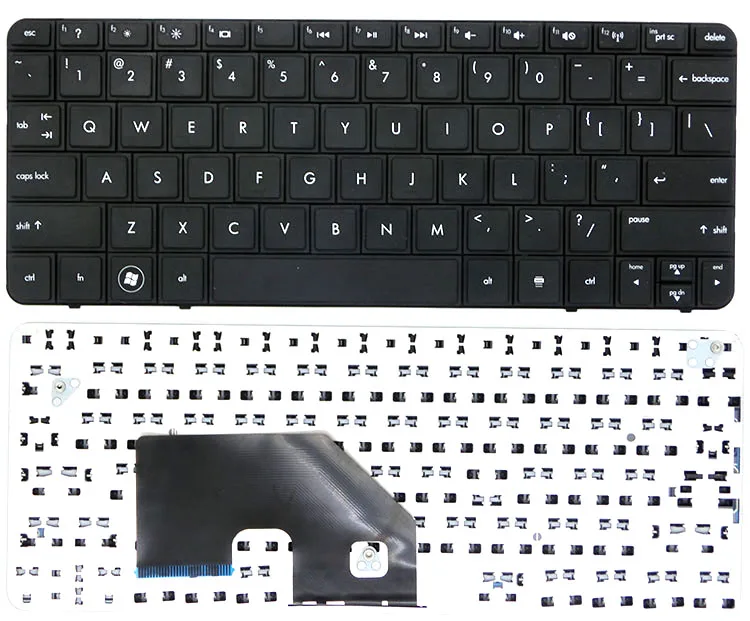

SSEA New US Keyboard for HP CQ10 MINI 110-3000 laptop English keyboard