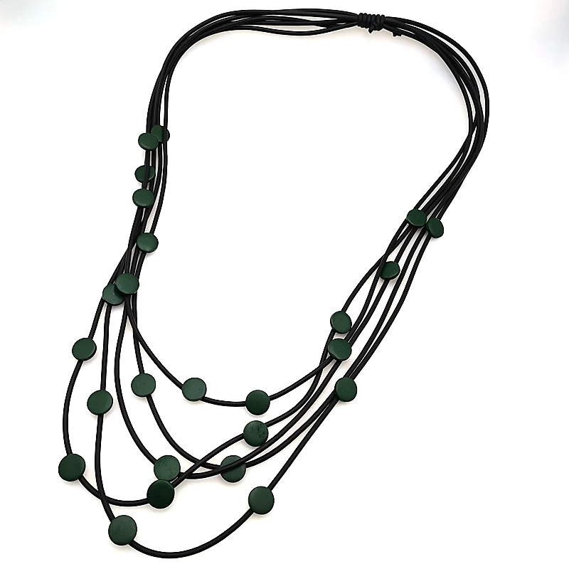 YD &amp YDBZ Новое модное длинное ожерелье Женские Ювелирные изделия эластичные