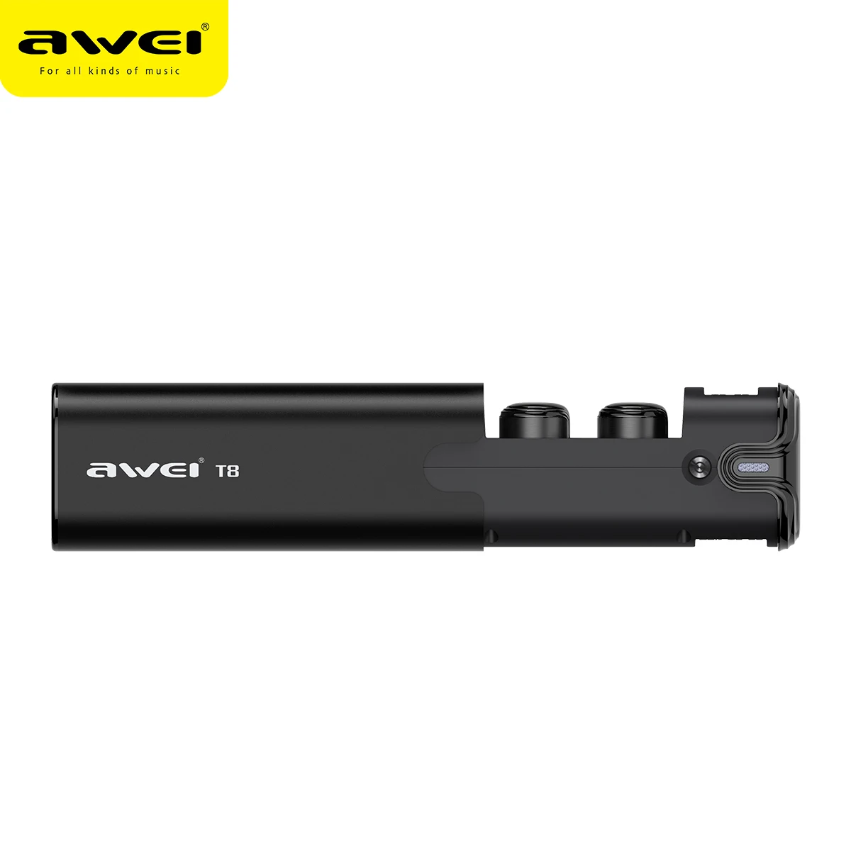TWS Наушники AWEI T8 с микрофоном и поддержкой bluetooth 4 2|in ear earphones|bluetooth earphonewireless earphone |