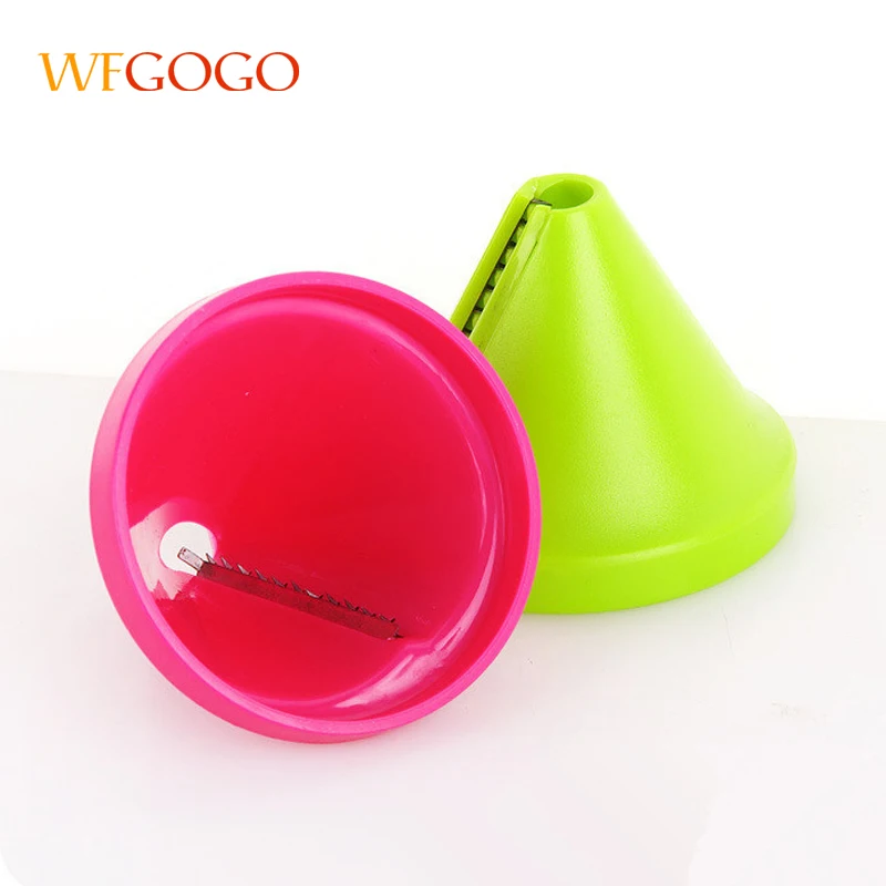 WFGOGO фоторезак кухонный гаджет Воронка для овощей моркови резак спиральное