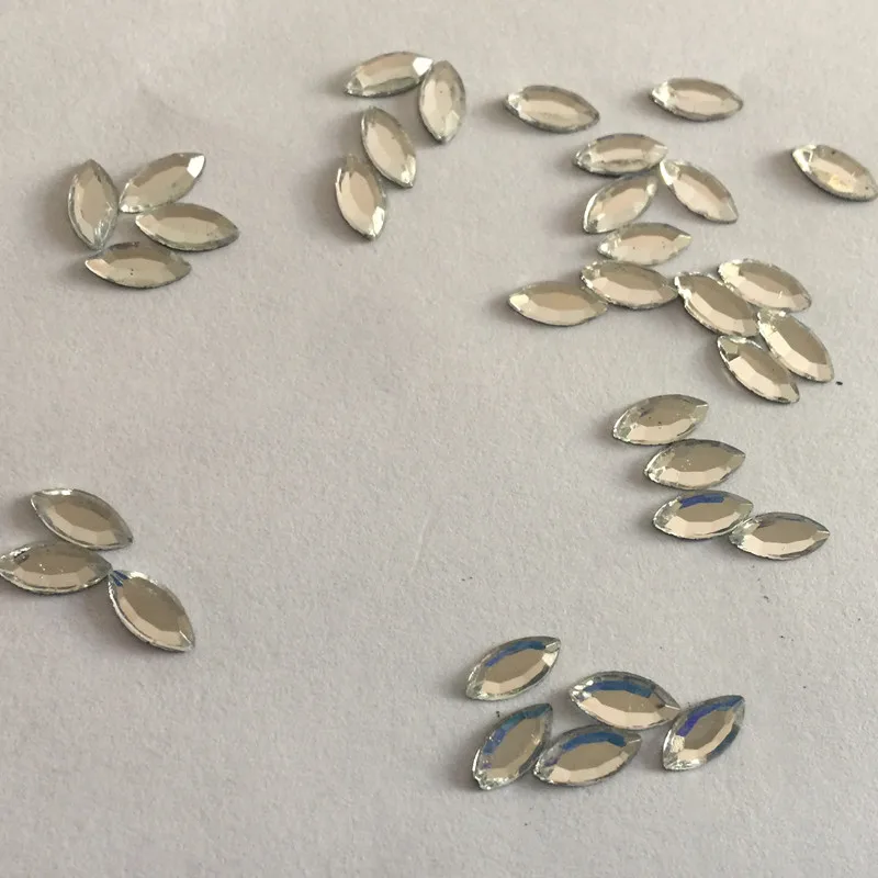 DMC 4x8 мм конский глаз исправление кристаллов Стразы железо на стекле горный