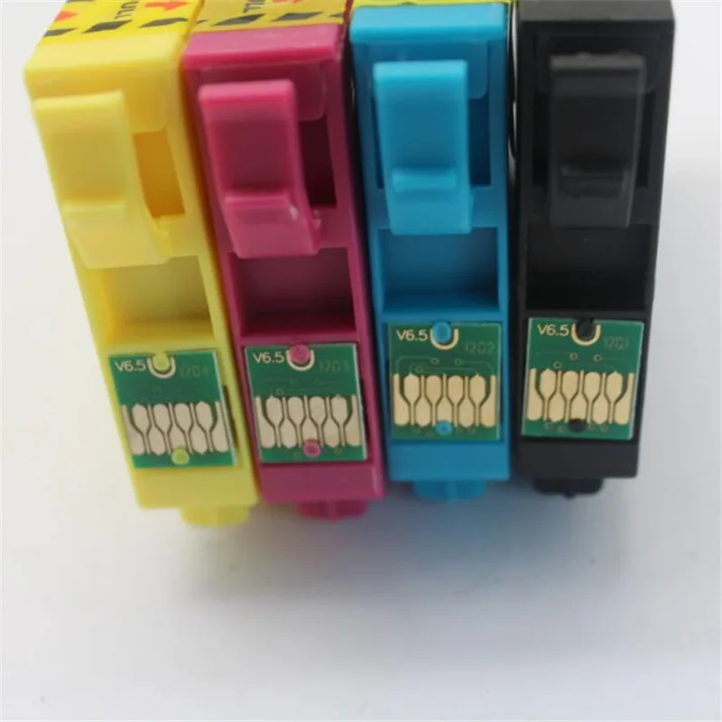4PK T1281/2/3/4 чернильные картриджи для Epson S22 SX125 SX130 SX420W SX425W SX430W SX435W SX438W SX440W SX445W BX305F BX305FW