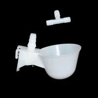 20 pcs bird pigeon waterer bowl automatic drinker fountain poultry bird feeder quail water tools hanging cup poultry supplies