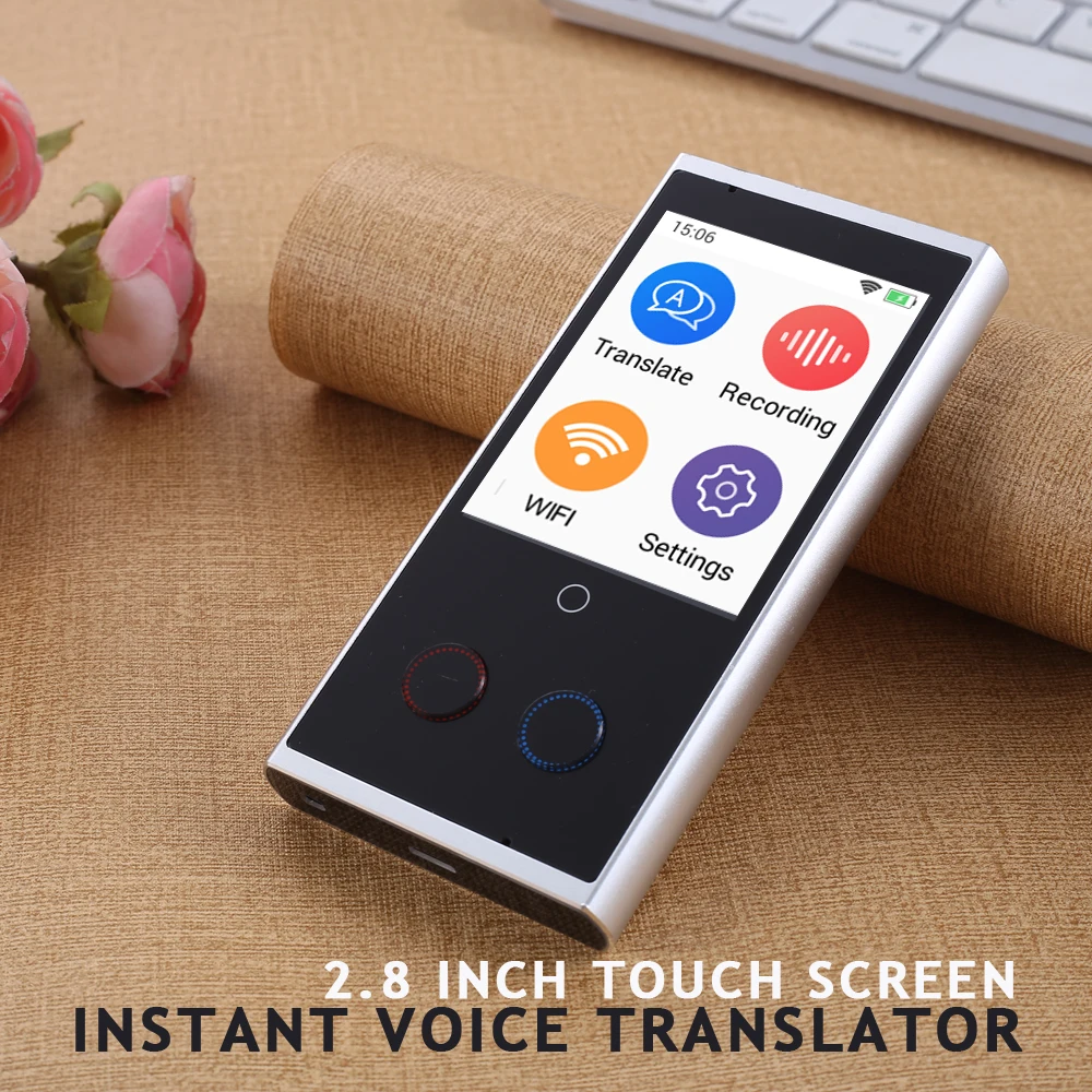 Translaty Voice Instant Translator 75 Smart Portable English Language Intelligent Voice Translators Simultaneous Machine Device