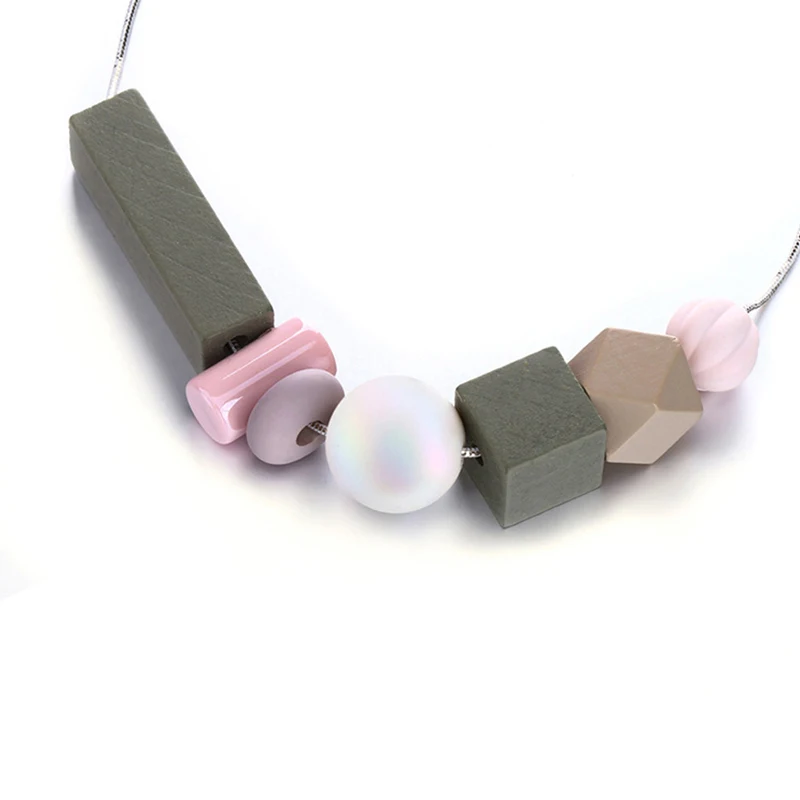 Modebox свежий акриловый кулон элегантный пентастесс для женщин Мути цвет свитер