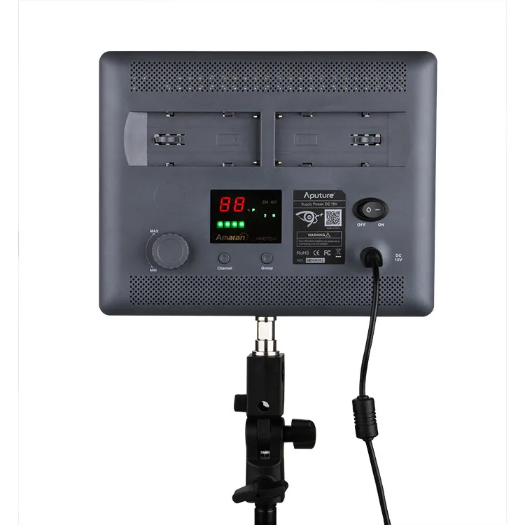 Aputure Amaran HR672S High CRI95+ светодиодный свет видео с 2,4 ГГц беспроводным пультом дистанционного управления, 5500K Цветовая температура, 25deg. Из-за угла съемки